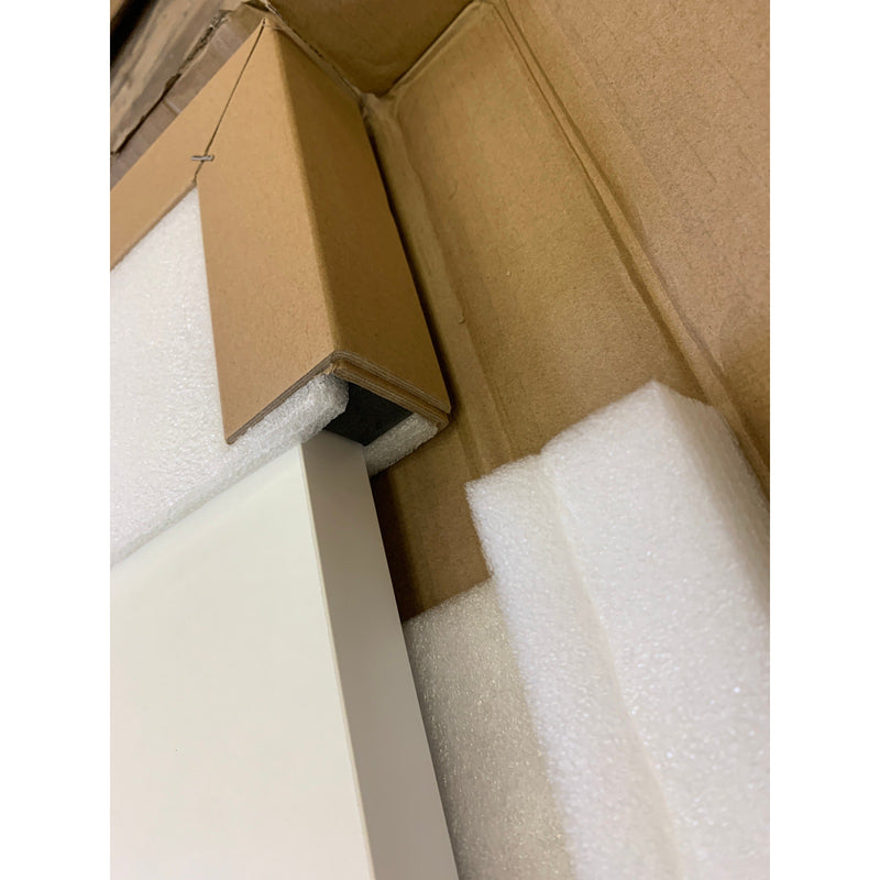FLEXISPOT Desk Top ONLY No Frame White 48"x30" Rounded Rectangular TB-R4830W-CB