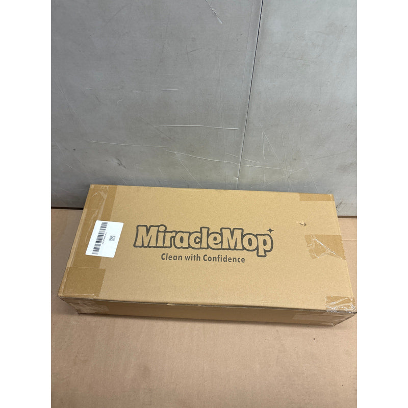 MircleMop Flat Mop 360° Rotating Mop with Bucket and 6 Microfiber Pads