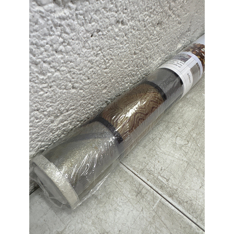 Faux Stained Glass Window Film Double-Sided Static Cling Honey Bee 21"x102"