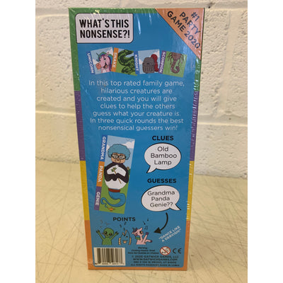 Nonsensical Creatures, New Guessing and Clue-Giving Game, Funny Card Games