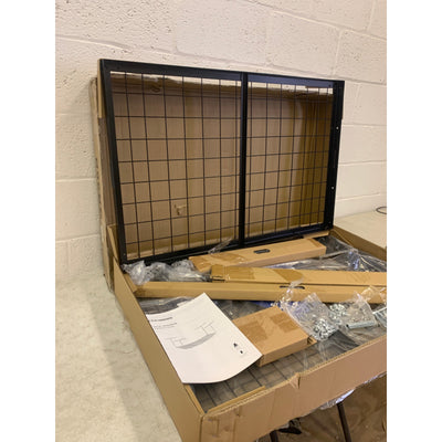 Fleximounts 3' x 6' Overhead Garage Storage Rack, Ceiling Mount, Black GR36B