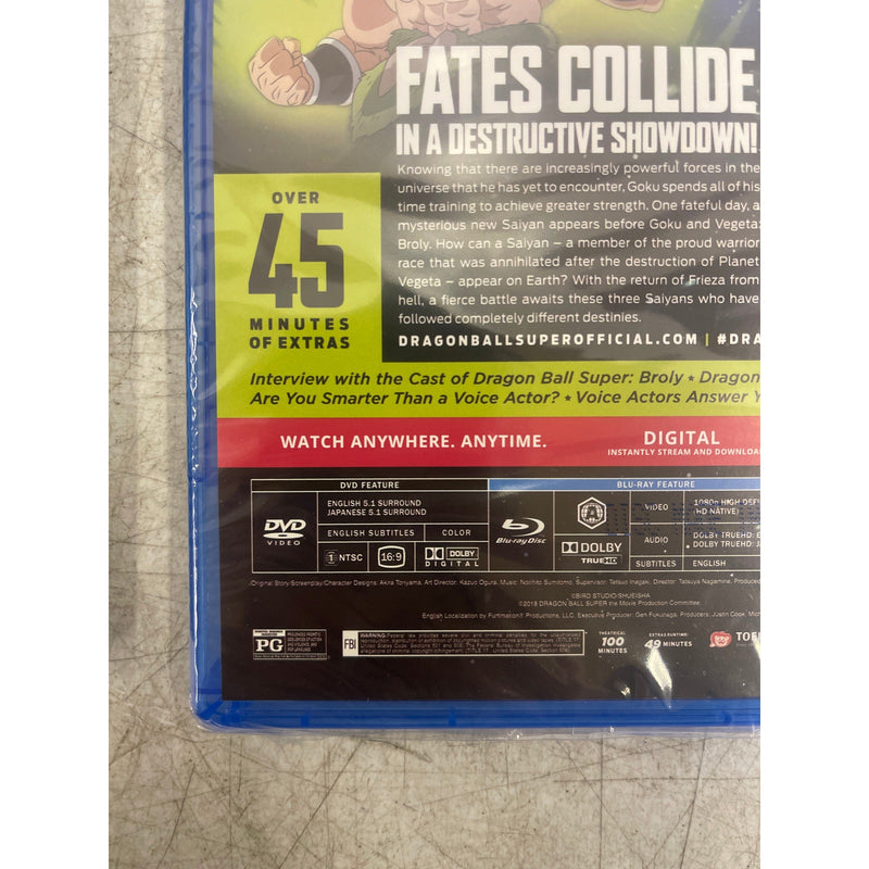 Funimation Dragon Ball Super: Broly - The Movie - Blu-ray, DVD & Blu-ray