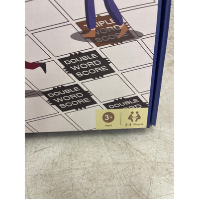 Scrabble Crossword Board Game Classic Original Wooden Tiles Racks 2-4 Player