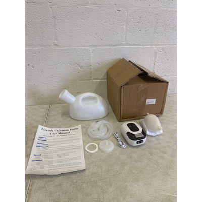 Intelligent Electric Urinal Female, 2000ML Cap w 6.5ft Catheter Automatic Sensor