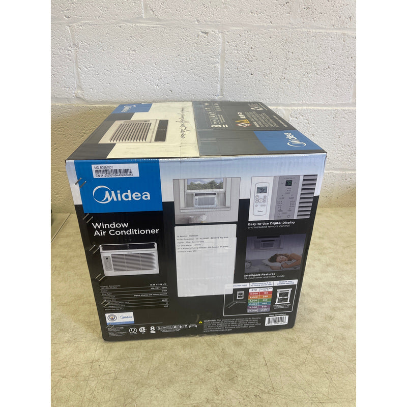 Midea 6,000 BTU Window Air Conditioner w ComfortSense Remote up to 250 sq. ft.