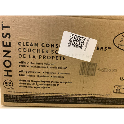 Pack of 217 The Honest Company Clean Conscious Diapers Plant-Based, Size 2