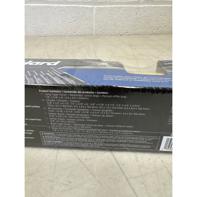 DieHard Punch & Chisel Set with Pouch, 12 Piece, Chrome Vanadium - DHP55323