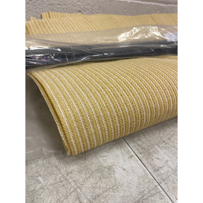 SOLO CUBIERTA Cubierta de sombra para pérgola de 9' × 12' Toldo de repuesto universal, beige