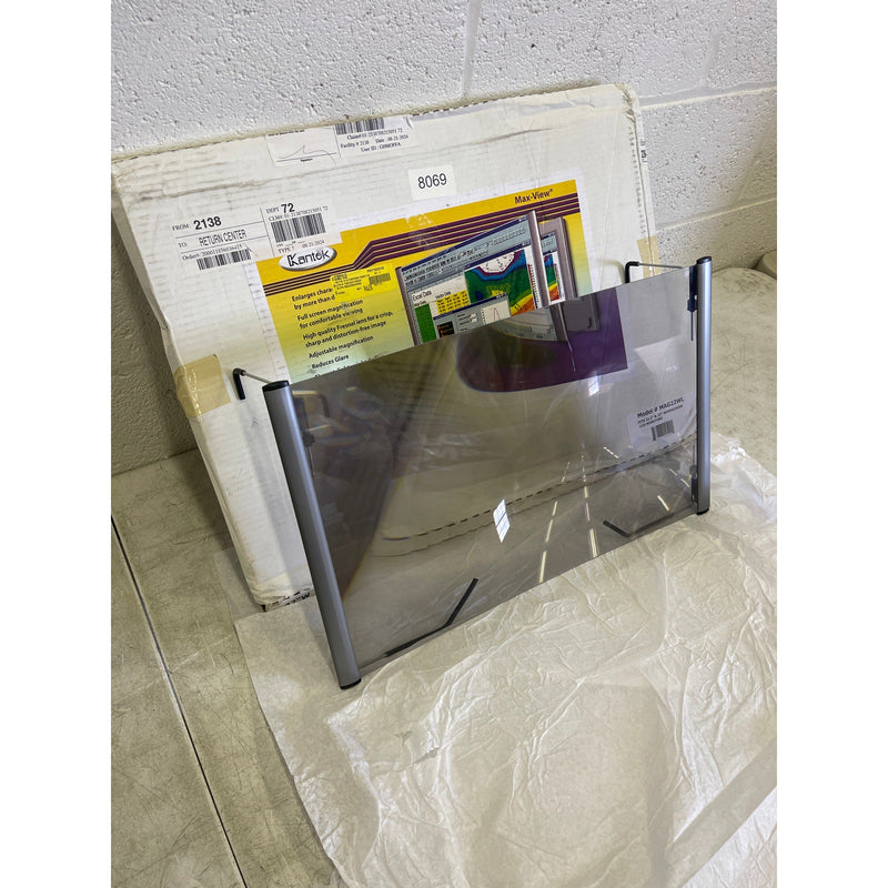 Kantek MaxView LCD Monitor Magnifier Fits Widescreen 21.5" & 22" Monitor MAG22WL