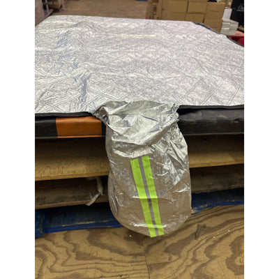 Universal Windshield Snow Cover for Ice, UV, Frost, & Mirror Protector 58" x 46"