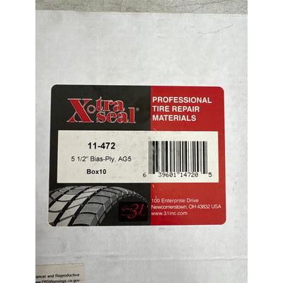 10-Pack Xtra Seal 5 1/2" (140mm) AG5 2 Ply Bias Ply Patch Round 11-472