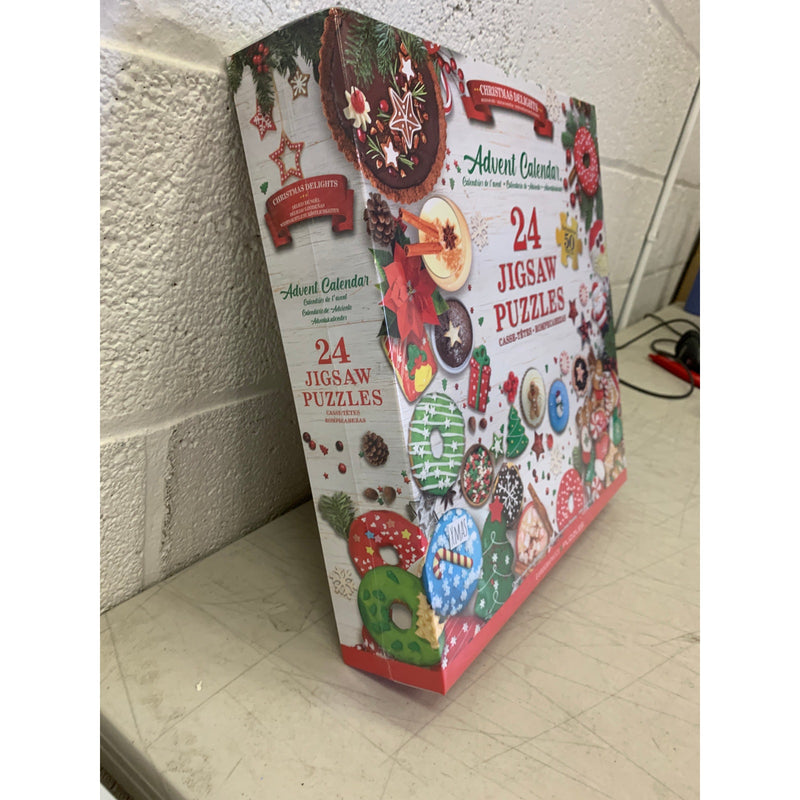 EuroGraphics Puzzles Christmas Delights 50pc Puzzle 24 Day Advent Calendar