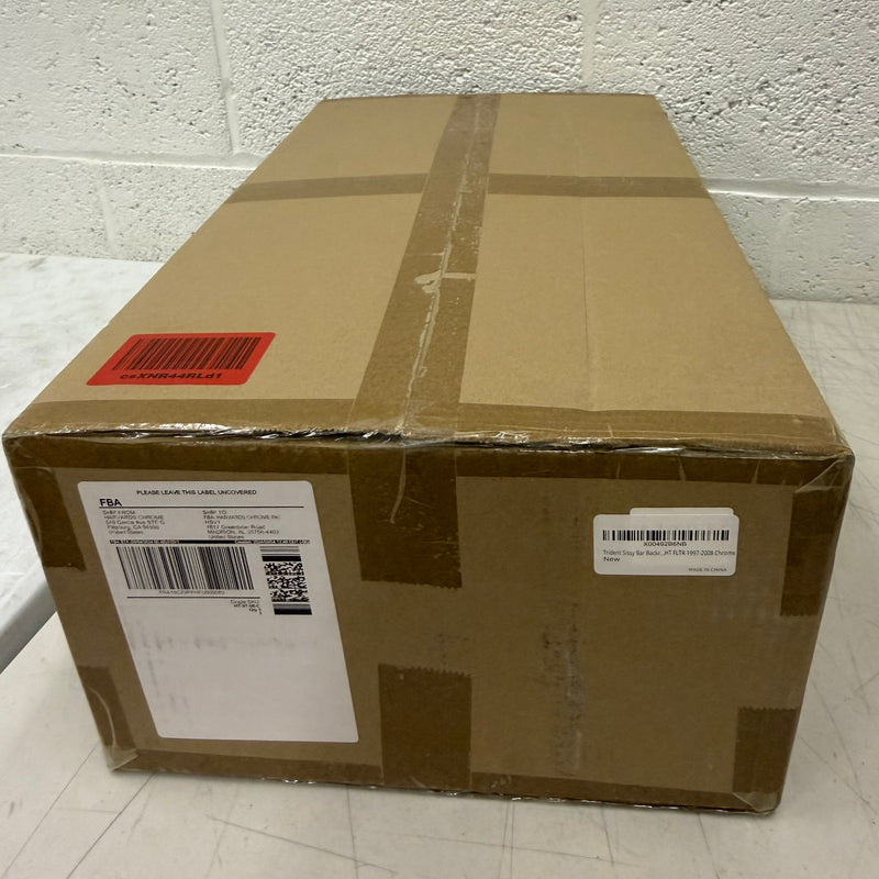 Harley Touring 27" Trident Adjustable Detachable Backrest Sissy Bar Chrome 97-08