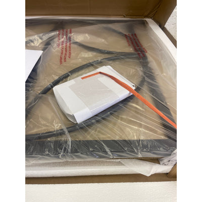 Tribesigns Half-Round End Table, 3-Tier Narrow Side Table w Metal Frame, Brown