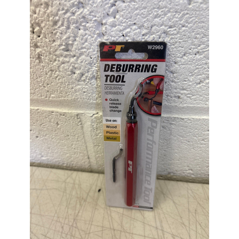 Performance Tool Swivel Head Deburring Tool with M2 Steel Blades - W2960