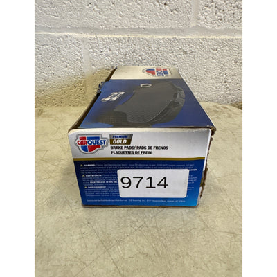 Carquest Premium Gold Brake Pads w Hardware, Ceramic, Quiet, Front - GNAD2008