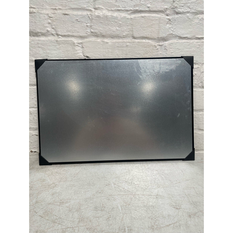XIWOLE Black Glass Whiteboard, 12 "x18", Glass Dry Erase Board, Home, Office