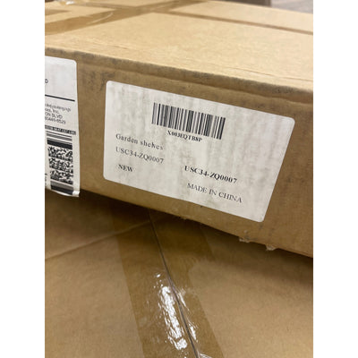 MYOYAY Garden Tool Storage Organizer with Wheels, 3 Layer Trolley - Black