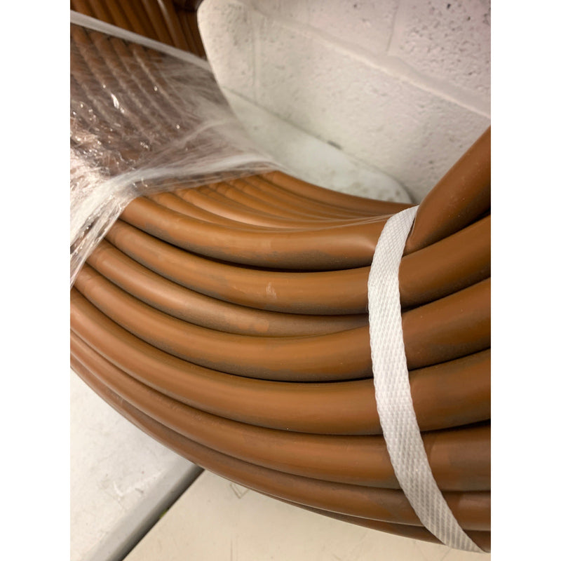 DIG  Brown Blank Poly Tubing for Drip Irrigation B37-700B 1/2in 500 FEET LONG