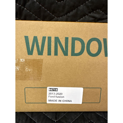 Window Visors Rain Guards Ford Fusion 2013-2020 Tape on Window Wind Deflectors