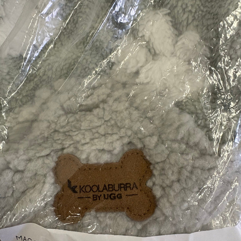 Koolaburra by UGG Pet Maggie Paw Hoodie Dog Jacket 12-13" Collar, Gray - Small