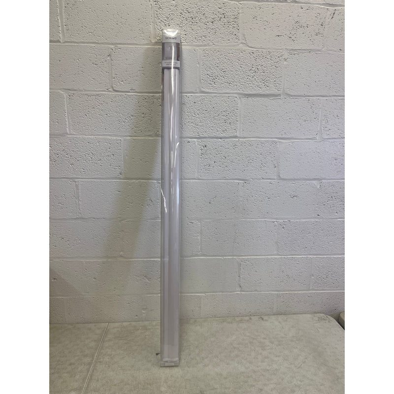 GENIMO Zebra Blinds Dual Layer Roller Window Shades 54" x 72" - White