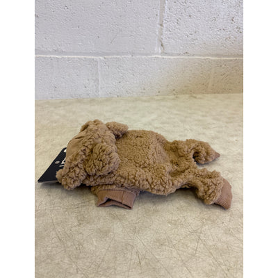 UGG Classic Sherpa Pet PJ's, Hook & Loop Straps, Soft & Cozy, Tan Xtra Small