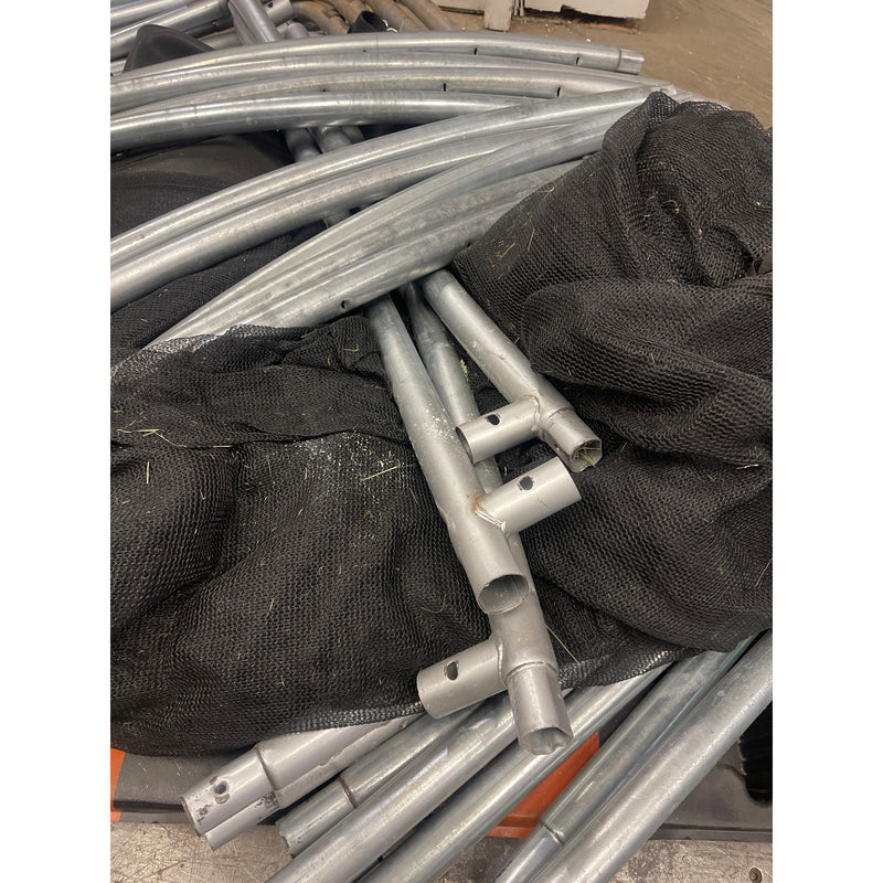 UNKNOWN SIZE Machrus Upper Bounce Round Trampoline Set with Safety Enclosure