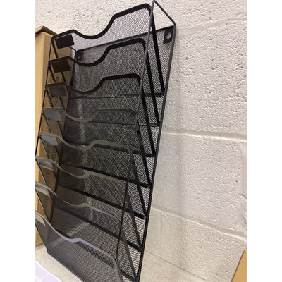 Superbpag Hanging Wall File Organizer 8 Pocket, Wall Mounted, Labeling Stickers