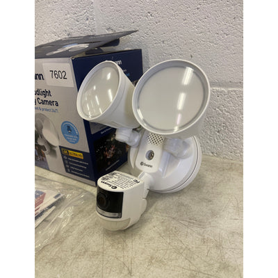 Swann Wi-Fi 4K UHD Security Camera, Surveillance Dual Floodlight, Night Vision