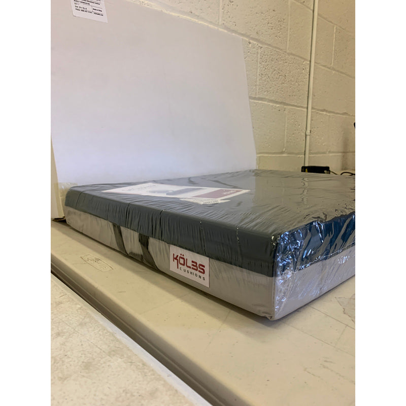 Kolbs Gel Extreme Wheelchair Seat Cushion 24"x18"x3 Back Support Pressure Relief