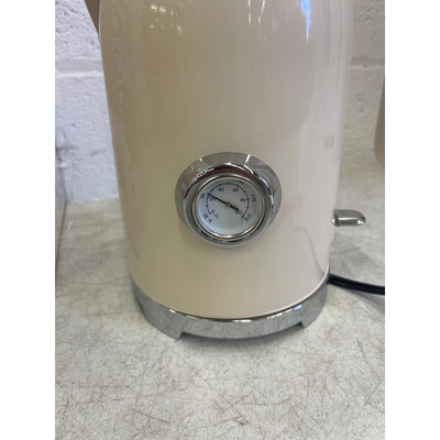 SUSTEAS Electric Kettle 57oz Hot Tea Kettle Water Boiler w Thermometer - Cream