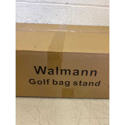 WALMANN Wall Mount 2-Golf-Bags-Stand, Golf Bag Organizer, Extra Large- Black