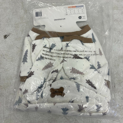 Koolaburra UGG Pet Jayla 1-Pc Pajama Dog Jacket 17-18" Collar, Tree Design Large