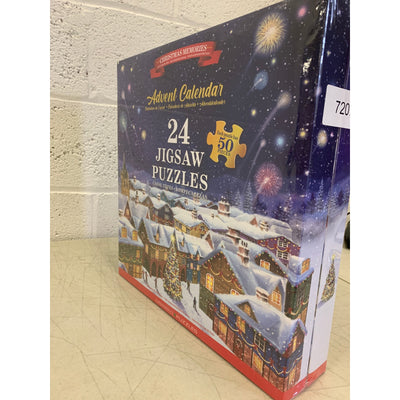 EuroGraphics Puzzles Christmas Memories 50pc Puzzle 24 Day Advent Calendar