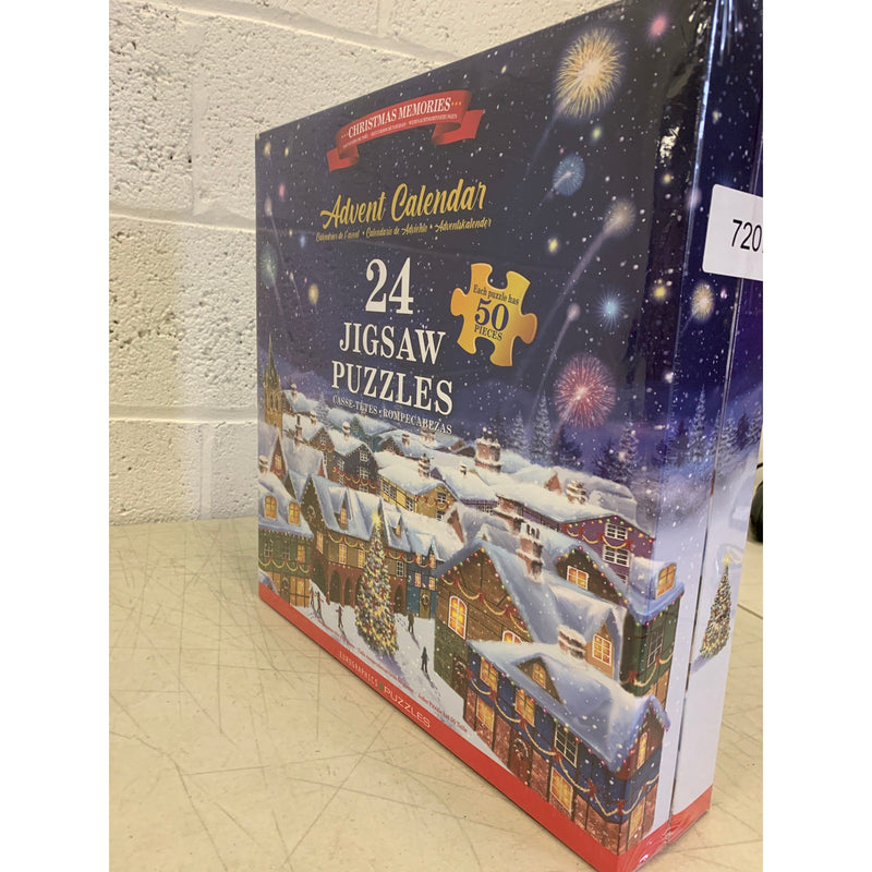 EuroGraphics Puzzles Christmas Memories 50pc Puzzle 24 Day Advent Calendar
