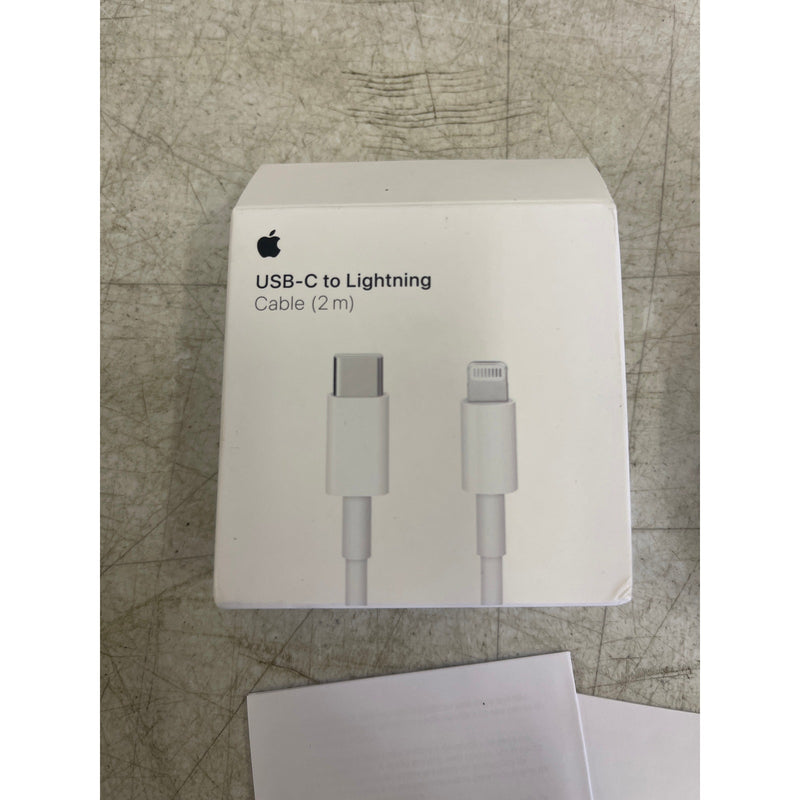 Apple USB-C to Lightning Cable 2 Meters - A2441 - White iPhone Charger