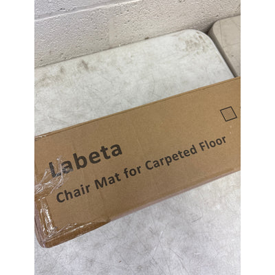 2-Pack Office Chair Mat For Carpet 36" x 48" Plastic Heavy Duty Desk Mats Clear