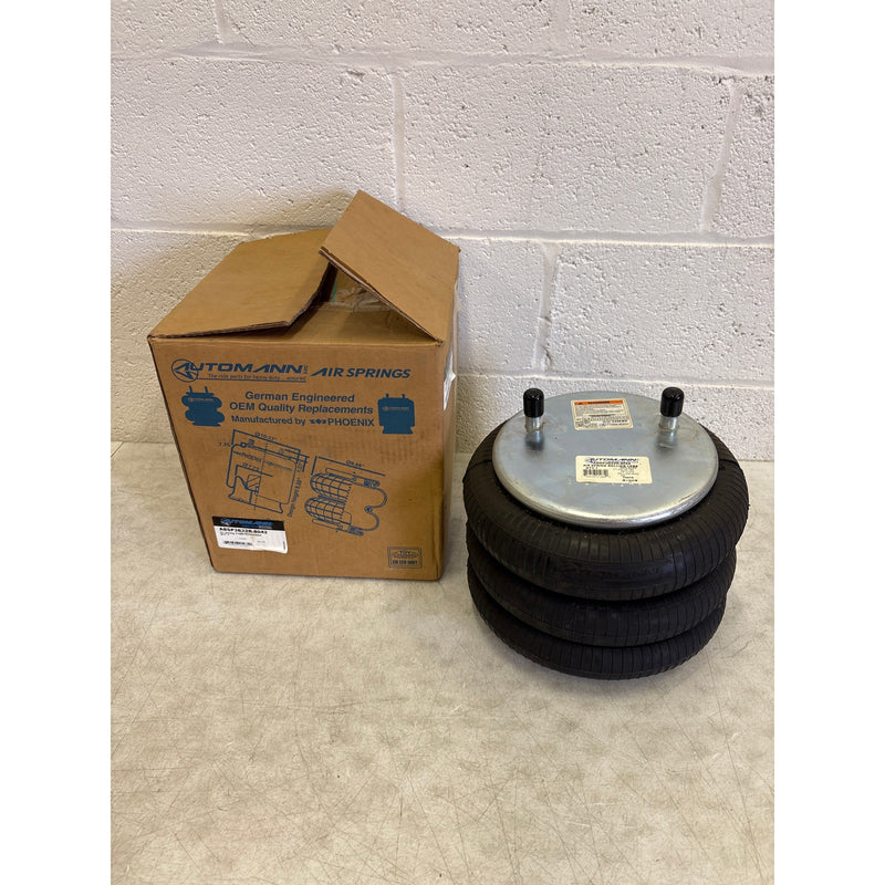 Automann ABSP3B22R-8042 Air Spring Triple Convoluted For Trucks, Trailers, Buses