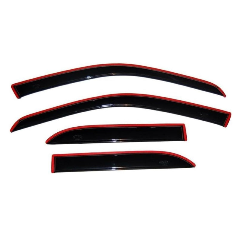Window Visors Rain Guards Ford Fusion 2013-2020 Tape on Window Wind Deflectors