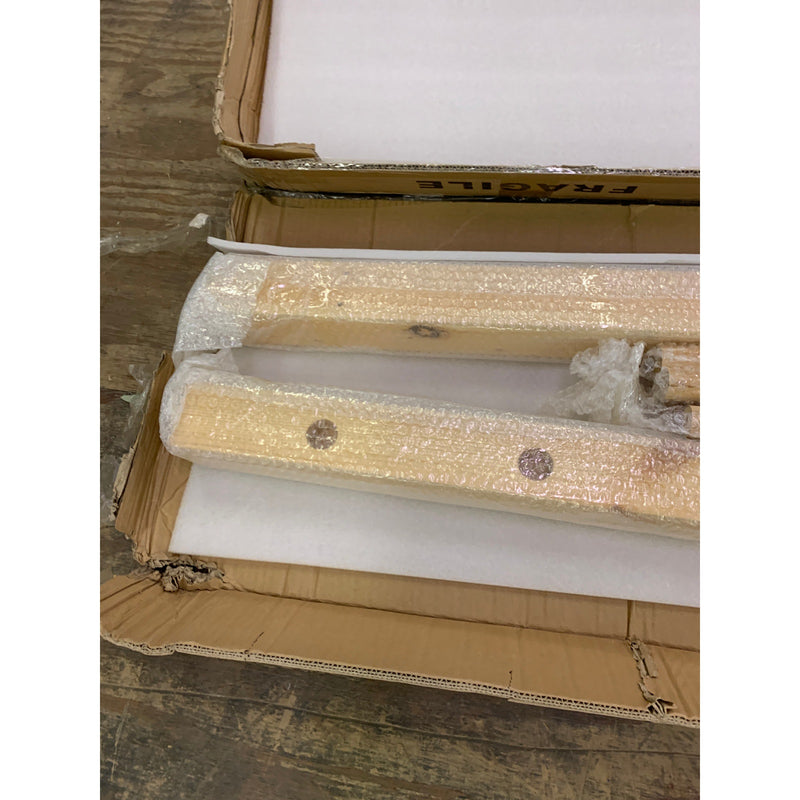 ‎Limitless XVP Ladder Wood Stall Bar Gymnastics Ladder, 11 Rods, Exercise Equipment, Pull-Up Bar