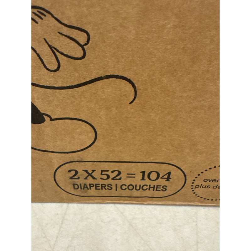 104-Count Huggies Size-6 Baby Diapers, Little Movers HuggFit 360° Waistband