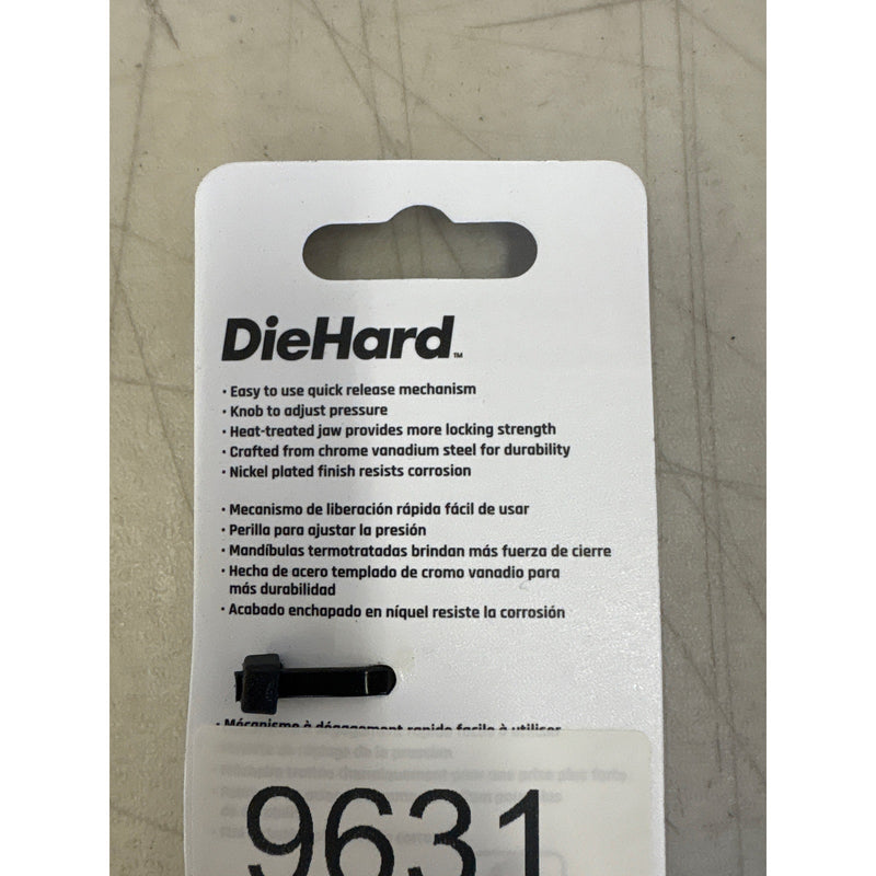 DieHard Curved Jaw Locking Pliers 7", Knob to Adjust Pressure, Resists Corrosion