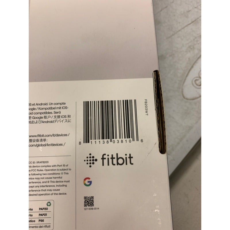 Fitbit Aria Air Bluetooth Digital Body Weight and BMI Smart Scale, White