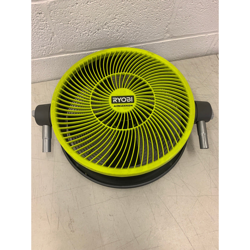 RYOBI Hybrid WHISPER SERIES 14 in. Air Cannon Fan (FAN ONLY) NO LEGS