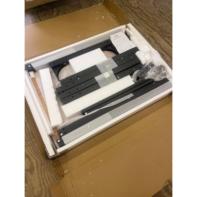 Tribesigns Rectangular Dining /Kitchen Table 78"x30"x28" 6-8 People Wood & Black