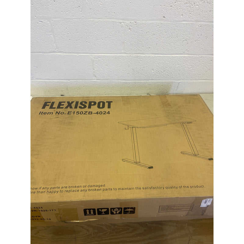 FLEXISPOT Standing Desk Quick Assembly Electric Sit Stand Desk 40" x 24" Brown