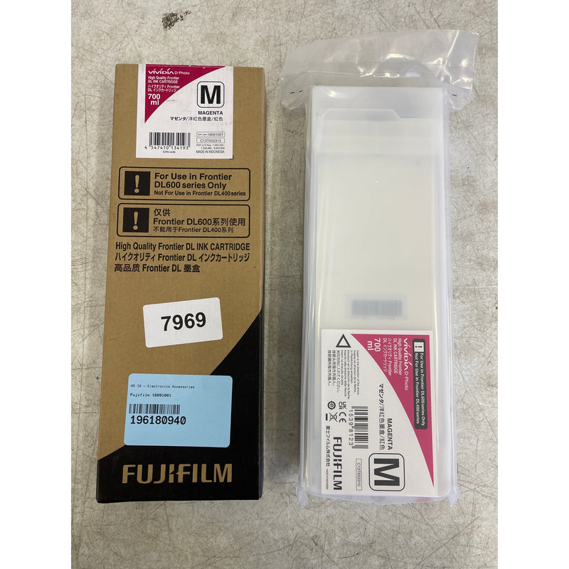Genuine Sealed Fujifilm DL600 Magenta Ink Cartridge Exp.2024 700mL C13T652310