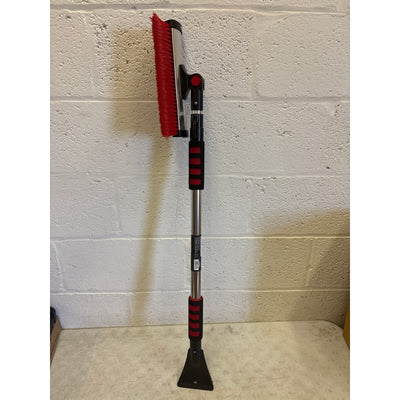 AutoCraft Heavy-Duty Extendable Snow Broom with Pivot, Ice Scraper, 50" - AC4502