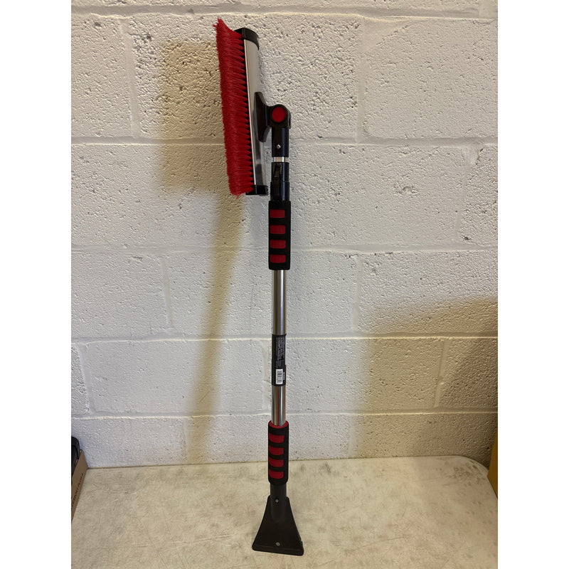 AutoCraft Heavy-Duty Extendable Snow Broom with Pivot, Ice Scraper, 50" - AC4502